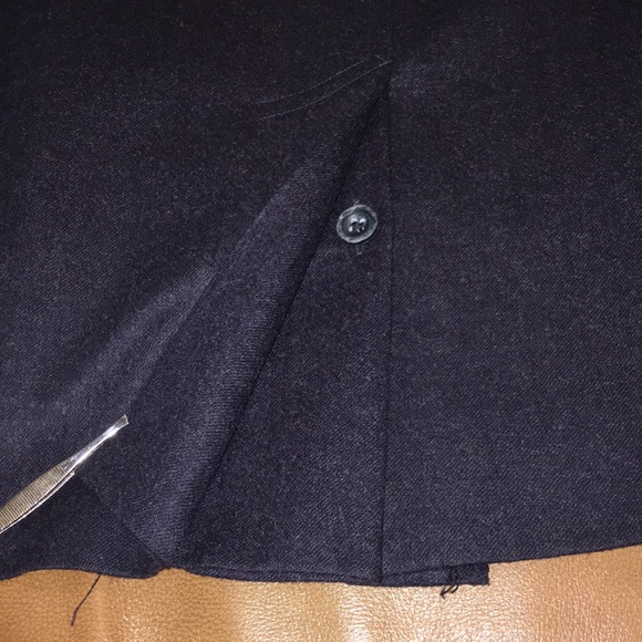 Vintage harvé benard skirt 100% wool fully lined size 6 - Picture 14 of 16